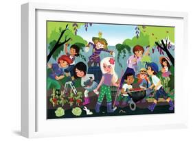 How Your Garden Grows - Jack & Jill-Tatevik Avakyan-Framed Giclee Print