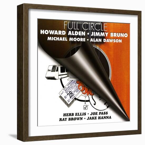 Howard Alden and Jimmy Bruno - Full Circle-null-Framed Art Print