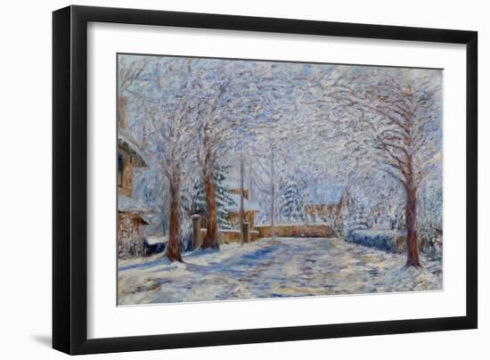 Howard Ave., Snow-Anthony Butera-Framed Giclee Print