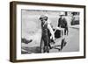 Howard Carter and Mr. Callender Carrying a Casket of Jewels from Tutankhamun's Tomb-null-Framed Giclee Print