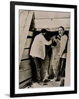 Howard Carter, British archaeologist, in the Valley of the Kings, Egypt, 1922-Harry Burton-Framed Photographic Print