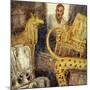 Howard Carter Discovered the Lost Burial Chamber of Tutankhamen-John Millar Watt-Mounted Giclee Print