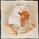 Head of the Ancient Egyptian Queen Makare Hatshepsut, (c early 20th century)-Howard Carter-Framed Giclee Print