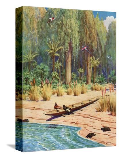 Stretched Canvas Print, , large