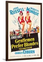 Howard Hawks' Gentlemen Prefer Blondes, 1953, "Gentlemen Prefer Blondes" Directed by Howard Hawks-null-Framed Giclee Print