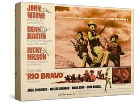 Howard Hawks' Rio Bravo, 1959, "Rio Bravo" Directed by Howard Hawks-null-Stretched Canvas