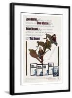 Howard Hawks' Rio Bravo, 1959, "Rio Bravo" Directed by Howard Hawks-null-Framed Giclee Print