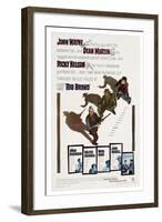 Howard Hawks' Rio Bravo, 1959, "Rio Bravo" Directed by Howard Hawks-null-Framed Giclee Print