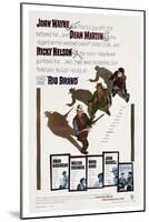 Howard Hawks' Rio Bravo, 1959, "Rio Bravo" Directed by Howard Hawks-null-Mounted Giclee Print