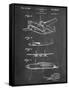 Howard Hughes Airplane Patent-null-Framed Stretched Canvas