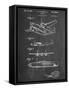 Howard Hughes Airplane Patent-null-Framed Stretched Canvas