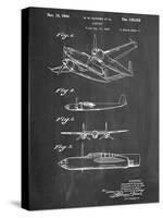 Howard Hughes Airplane Patent-null-Stretched Canvas