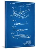 Howard Hughes Airplane Patent-null-Stretched Canvas