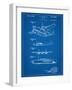 Howard Hughes Airplane Patent-null-Framed Art Print