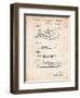 Howard Hughes Airplane Patent-Cole Borders-Framed Art Print