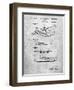 Howard Hughes Airplane Patent-Cole Borders-Framed Art Print