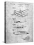 Howard Hughes Airplane Patent-Cole Borders-Stretched Canvas