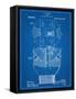 Howard Hughes Drill, Oil Drill Patent-null-Framed Stretched Canvas