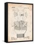 Howard Hughes Drill, Oil Drill Patent-Cole Borders-Framed Stretched Canvas