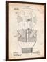 Howard Hughes Drill, Oil Drill Patent-Cole Borders-Framed Art Print