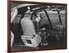 Howard Hughes in Spruce Goose Wooden Plane Photograph - Los Angeles, CA-Lantern Press-Framed Art Print