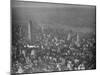 Howard Hughes Lockheed 14 Super Electra over New York City-null-Mounted Photographic Print
