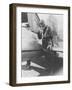 Howard Hughes Pilot Boarding Plane in Full Uniform Photograph - Newark, NJ-Lantern Press-Framed Art Print