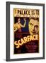 Howard Hughes presents Scarface-null-Framed Giclee Print