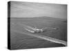 Howard Hughes' Spruce Goose Taxiing across Water-null-Stretched Canvas