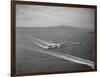 Howard Hughes' Spruce Goose Taxiing across Water-null-Framed Photographic Print