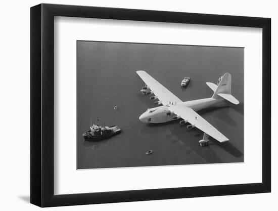 Howard Hughes' Spruce Goose-null-Framed Photographic Print