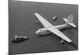 Howard Hughes' Spruce Goose-null-Mounted Photographic Print