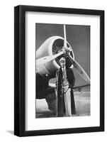 Howard Hughes, US Aviation Pioneer-Science, Industry and Business Library-Framed Photographic Print