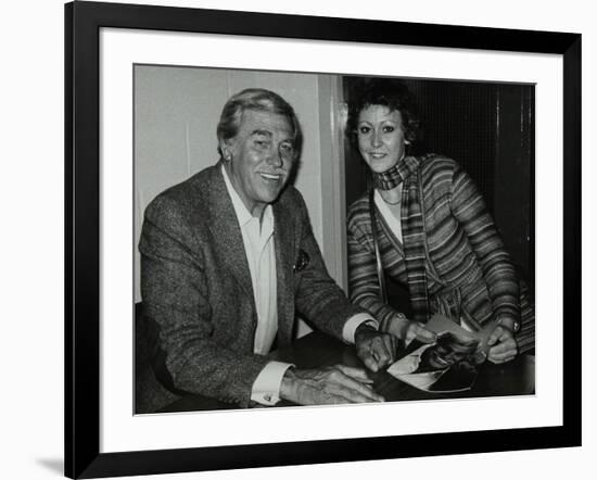Howard Keel after His Concert at the Forum Theatre, Hatfield, Hertfordshire, 14 May 1983-Denis Williams-Framed Photographic Print