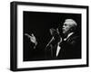 Howard Keel in Full Song at the Forum Theatre, Hatfield, Hertfordshire, 14 May 1983-Denis Williams-Framed Photographic Print