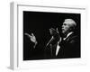 Howard Keel in Full Song at the Forum Theatre, Hatfield, Hertfordshire, 14 May 1983-Denis Williams-Framed Photographic Print