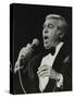 Howard Keel Singing at the Forum Theatre, Hatfield, Hertfordshire, 14 May 1983-Denis Williams-Stretched Canvas