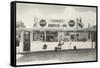 Howard's Drive-In, Roadside Retro-null-Framed Stretched Canvas