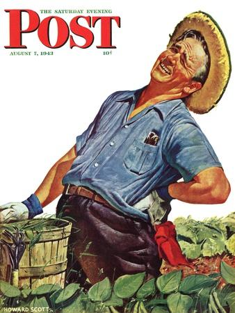"Victory Garden," Saturday Evening Post Cover, August 7, 1943