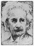 Albert Einstein Scientist-Howard Smith-Laminated Art Print
