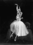 Soviet Ballerina Galina Ulanova Dancing in Title Role of Ballet "Giselle" at the Bolshoi Theater-Howard Sochurek-Premium Photographic Print