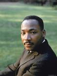 Rev. Martin Luther King, at Atlanta University for SCLC Sponsored Student Conf-Howard Sochurek-Premium Photographic Print