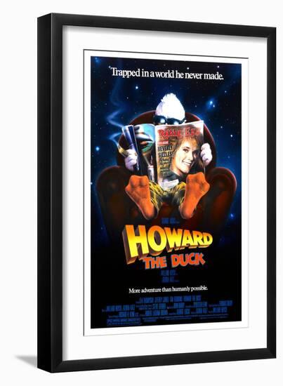 HOWARD THE DUCK [1986], directed by WILLARD HUYCK.-null-Framed Photographic Print