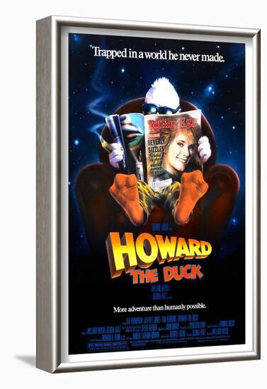 HOWARD THE DUCK [1986], directed by WILLARD HUYCK.-null-Framed Photographic Print