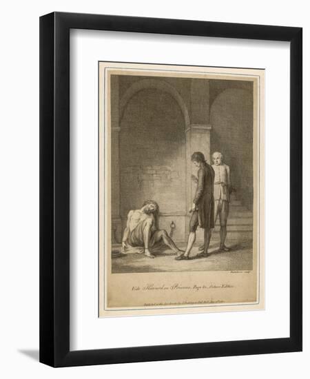 Howard Visits Prison-null-Framed Art Print