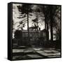 Howarth Parsonage, House Of the Brontes-Fay Godwin-Framed Stretched Canvas