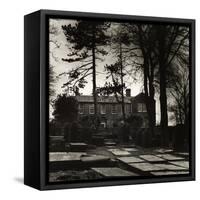 Howarth Parsonage, House Of the Brontes-Fay Godwin-Framed Stretched Canvas