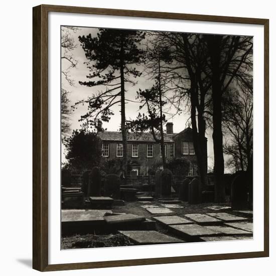 Howarth Parsonage, House Of the Brontes-Fay Godwin-Framed Giclee Print