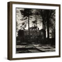 Howarth Parsonage, House Of the Brontes-Fay Godwin-Framed Giclee Print