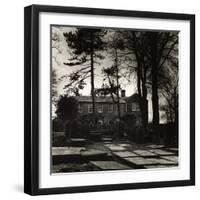 Howarth Parsonage, House Of the Brontes-Fay Godwin-Framed Giclee Print